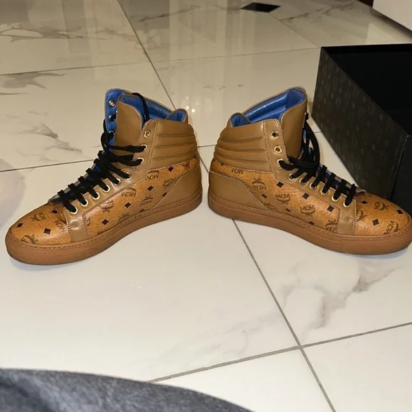 MCM monogram sneakers